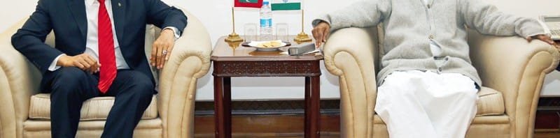 The Defence Minister of Maldives, Col. (Retd.) Mohd. Nazim...