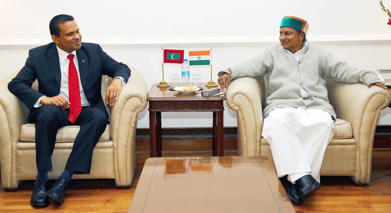 The Defence Minister of Maldives, Col. (Retd.) Mohd. Nazim…