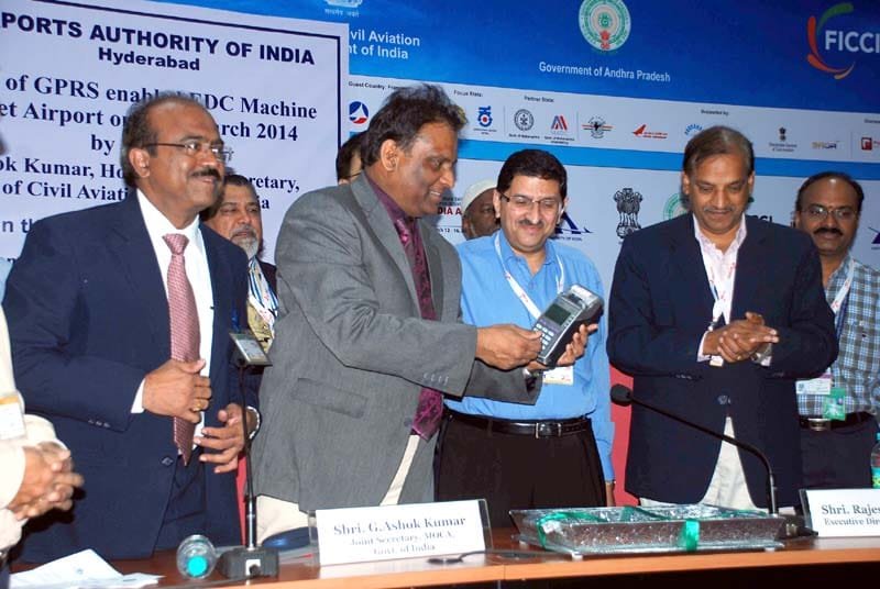 The Joint Secretary, Ministry of Civil Aviation, Shri G. Ashok Kumar launching…