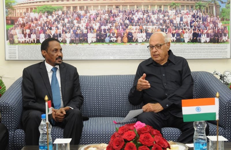 The Minister of Industry of the Republic of Sudan, Mr. Al Simah Al Siddiq Al Nour..