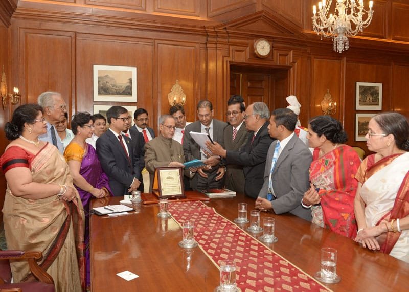 A delegation from Bangladesh Hindu Buddhist Christian Unity Council (BHBCUC)..
