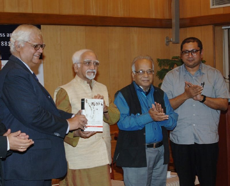 The Vice President, Shri Mohd. Hamid Ansari releasing the book titled …