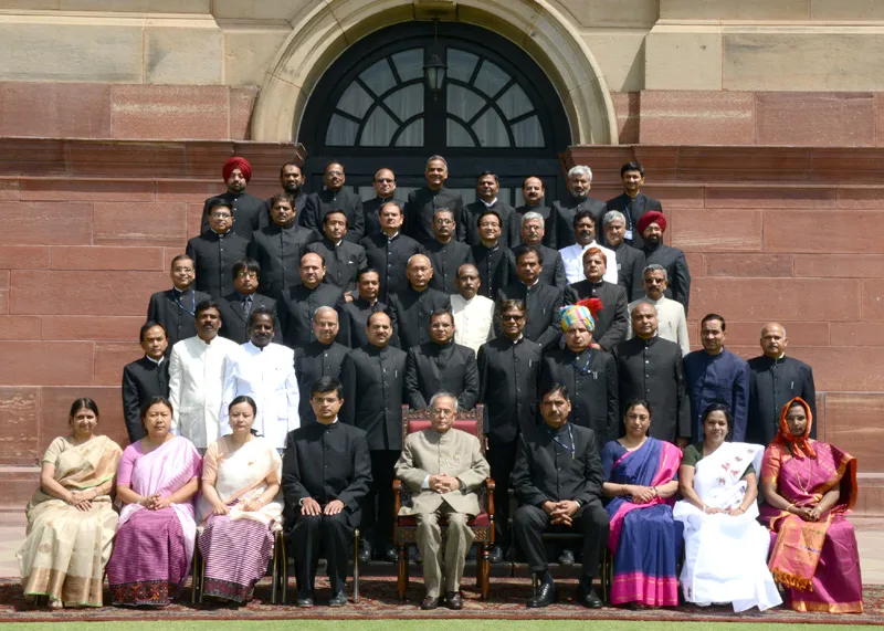 The President, Shri Pranab Mukherjee with the officer trainees attending the…