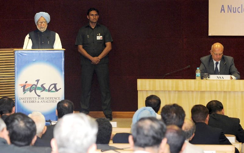 The Prime Minister, Dr. Manmohan Singh addressing the International…