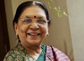 ANANDIBEN PATEL – THE  FIRST WOMEN CHIEF MINISTER OF GUJARAT