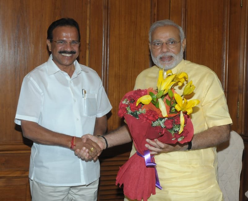 The Union Minister for Railways, Shri D.V. Sadananda Gowda called on…