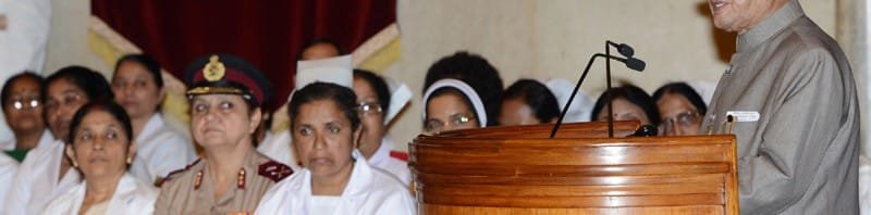 The President, Shri Pranab Mukherjee addressing at the presentation ceremony..