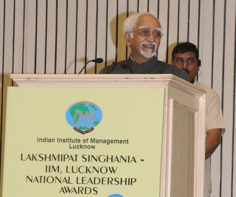 The Vice President, Shri Mohd. Hamid Ansari addressing at the presentation of the…