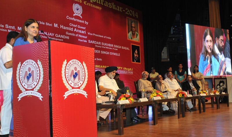 The Union Minister for Women and Child Development, Smt. Maneka…