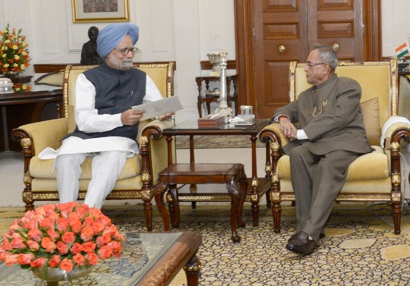 The Prime Minister, Dr. Manmohan Singh calling on the President,…