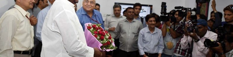 Shri Ramvilas Paswan taking charge as the Union Minister for Consumer Affairs, Food and Public Distribution, in New Delhi