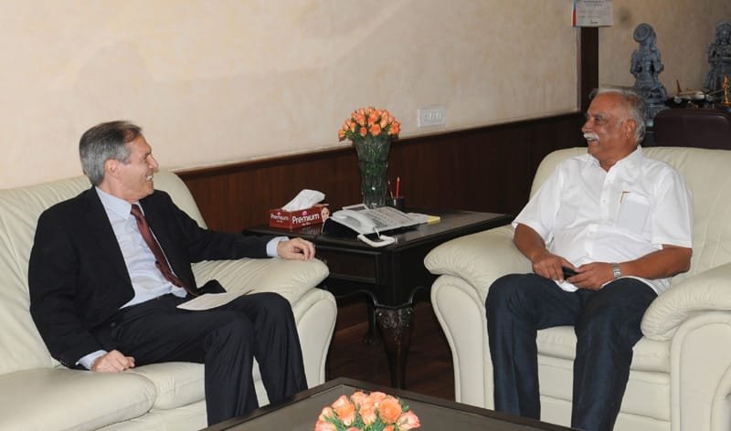 The Ambassador of the Federal Republic of Germany in India, Mr. Michael Steiner..