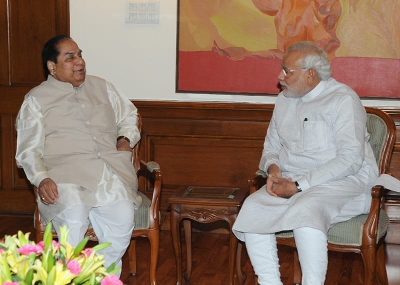 The Governor of Bihar, Shri D.Y. Patil calling on the Prime Minister,...