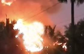BLAST AT GAIL SITE IN ANDHRA PRADESH ,15 PEOPLE KILLED AND SEVERAL INJURED