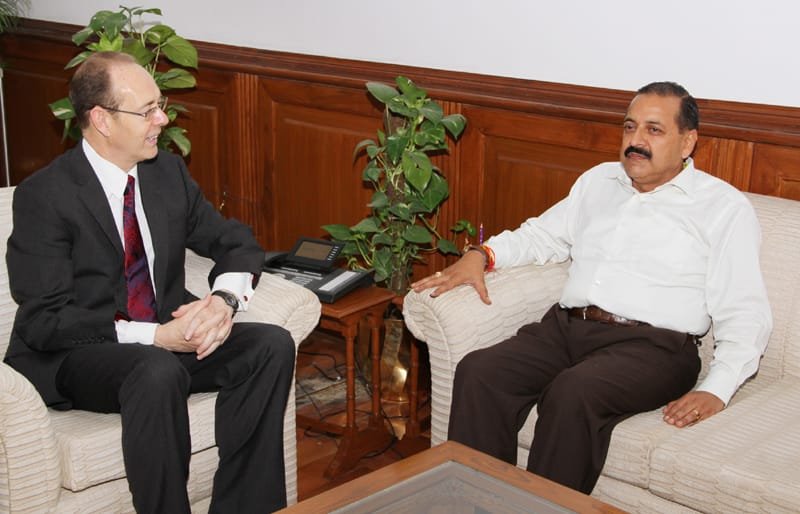 The British High Commissioner to India, Mr. James David Bevan calling on the…