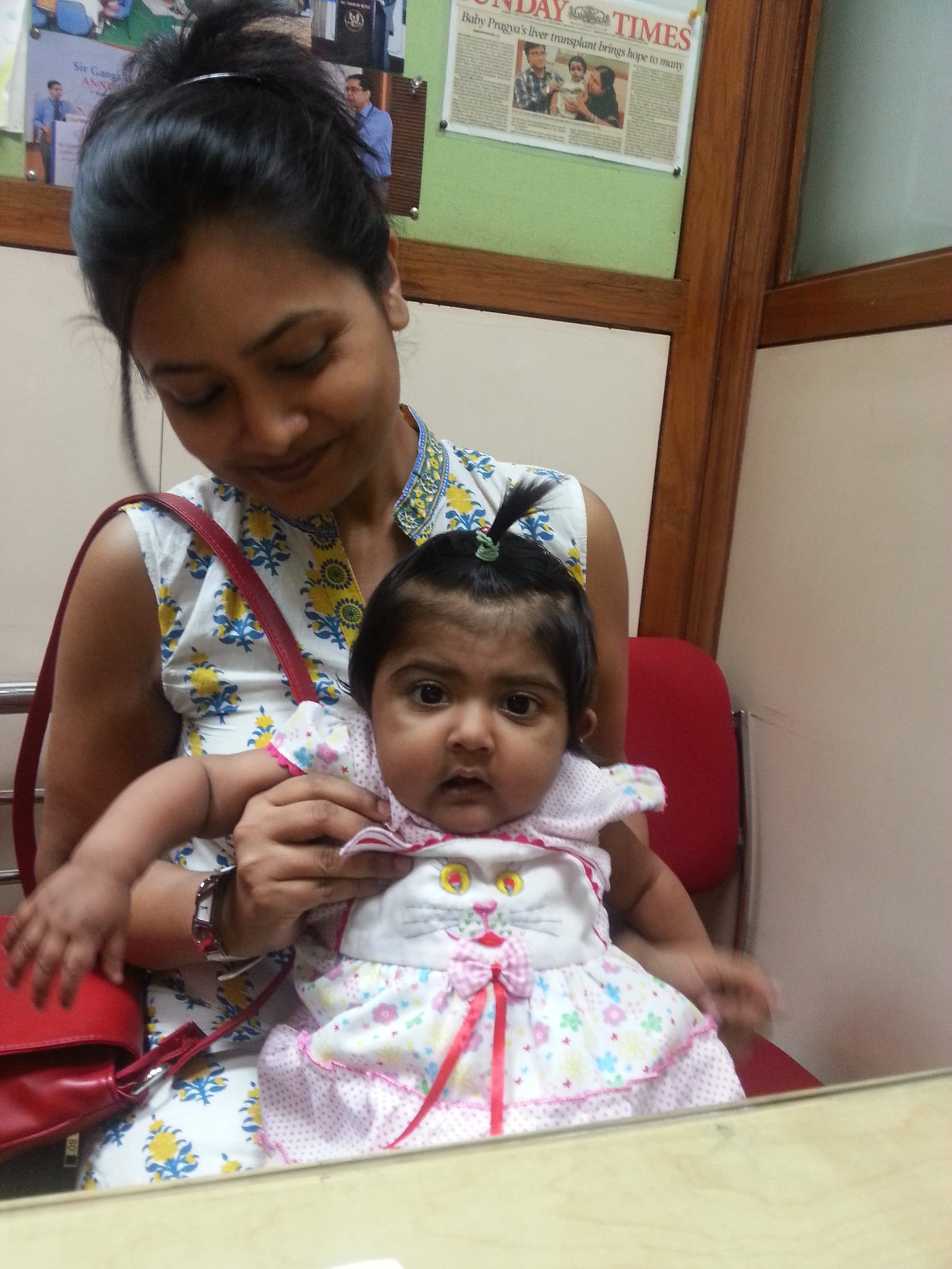 India’s  first successful pediatric liver transplant in a physically challenged child…