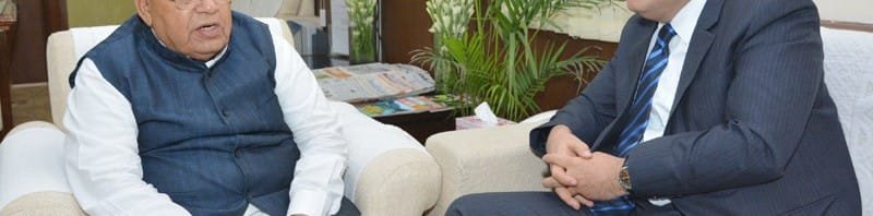 The Ambassador of Tunisia in India, Mr. Tarek Azouz calling on the...