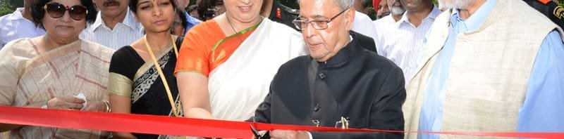 The President, Shri Pranab Mukherjee and the Union Minister for...