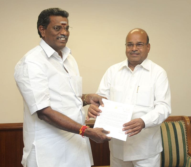 The Minister of Welfare and Tourism, Puducherry, Shri P. Rajavelu calling on…
