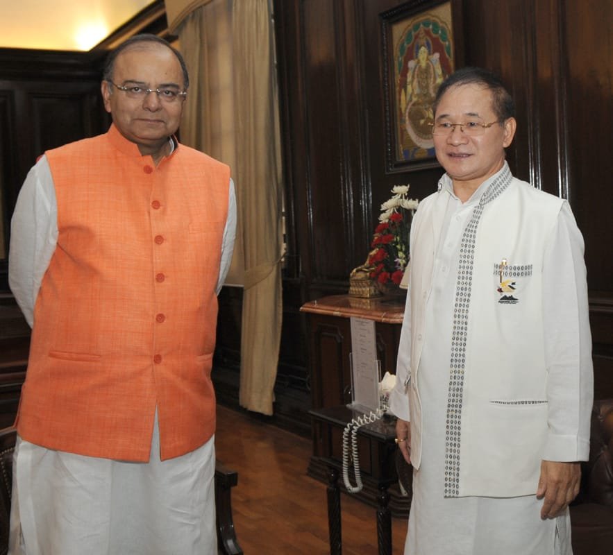 The Chief Minister of Nagaland, Shri T. R. Zeliang calling on the…