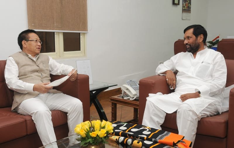 The Chief Minister of Nagaland, Shri T.R. Zeliang calling on the …