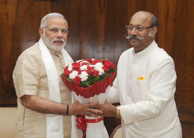 The Governor of Sikkim, Shri Shrinivas Patil calling on the …