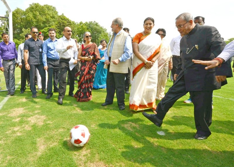 The President, Shri Pranab Mukherjee and the Union Minister for…