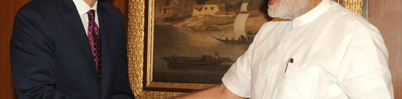 The President, World Bank, Mr. Jim Yong Kim calling on the...