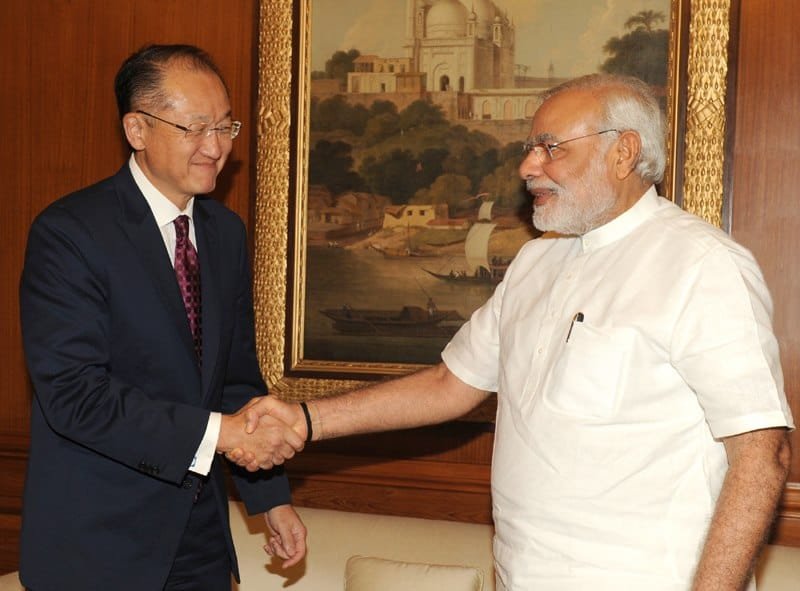 The President, World Bank, Mr. Jim Yong Kim calling on the…