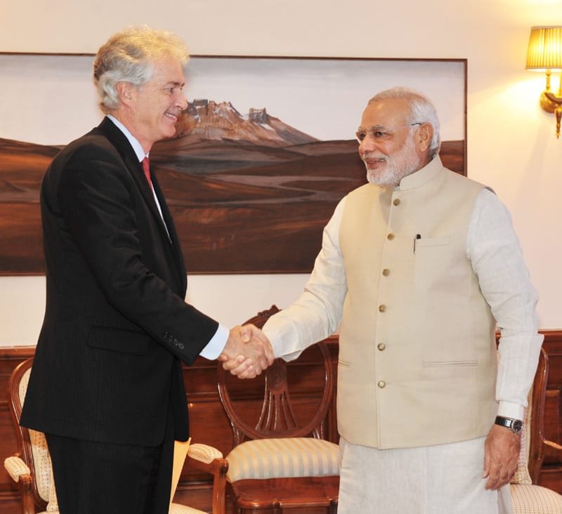 The US Deputy Secretary of State, Mr. William Burns calls on the Prime Minister,…