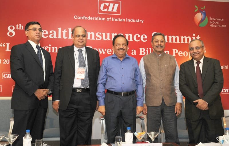 The Union Minister for Health and Family Welfare, Dr. Harsh Vardhan at the ...