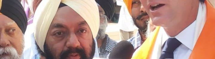 UK DEPUTY PM ,NICK CLEGG VISITS BABA BAGHEL SINGH SIKH HERITAGE...