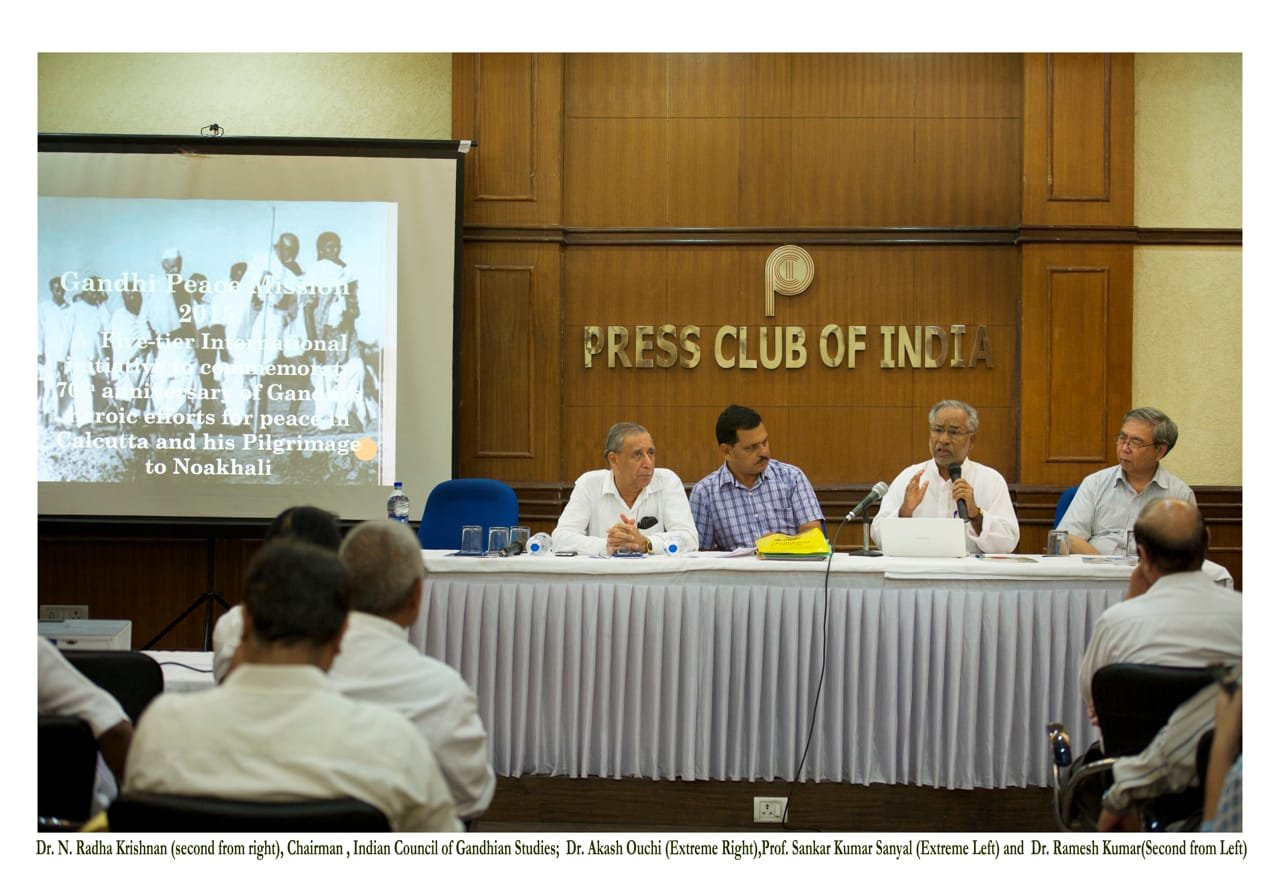 GANDHIAN’S TO LAUNCH GANDHI PEACE MISSION 2015