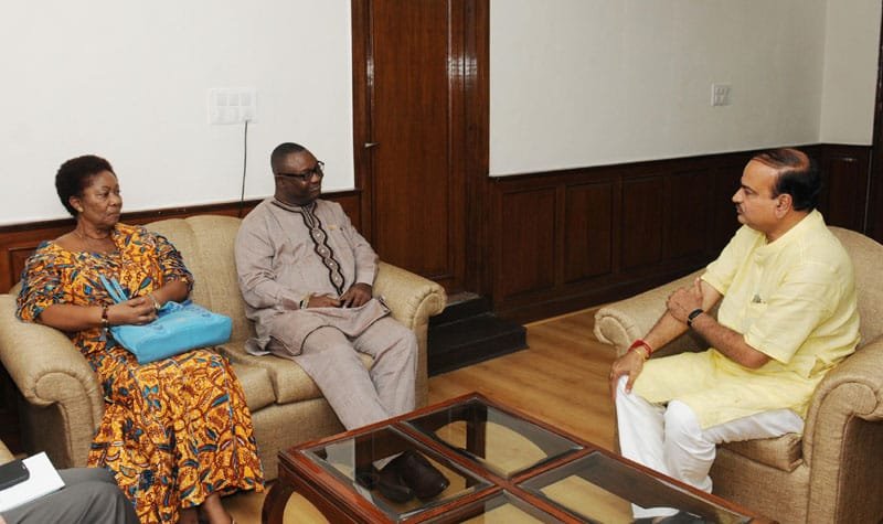 The High Commissioner of the Republic of Ghana, Mr. Samuel Panyin Yalley…