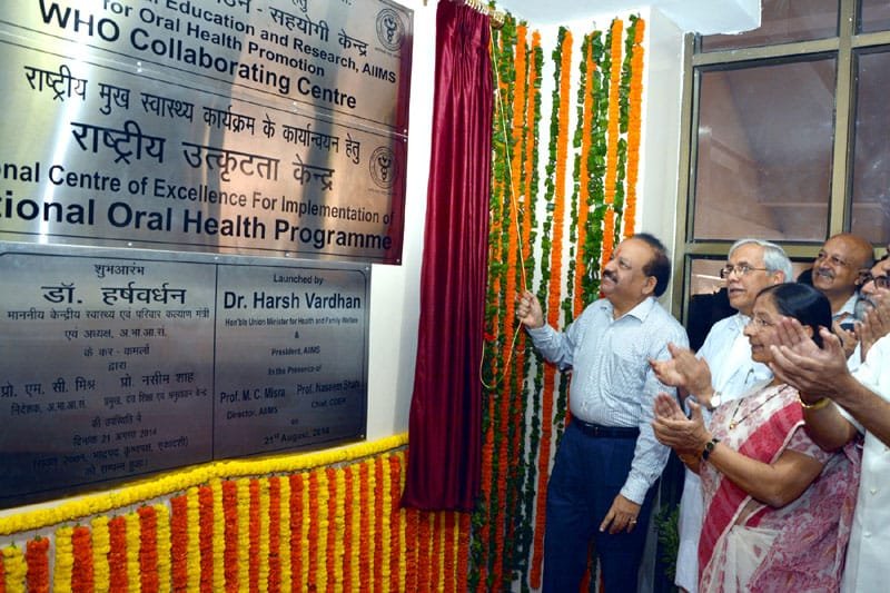The Union Minister for Health and Family Welfare, Dr. Harsh Vardhan…