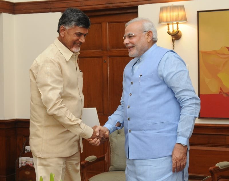 The Chief Minister of Andhra Pradesh, Shri N. Chandrababu Naidu calls on the…