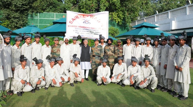 A delegation of Gujjars and Bakkarwal youths from Jammu and Kashmir under…