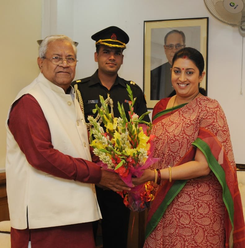 The Union Minister for Human Resource Development, Smt. Smriti Irani…