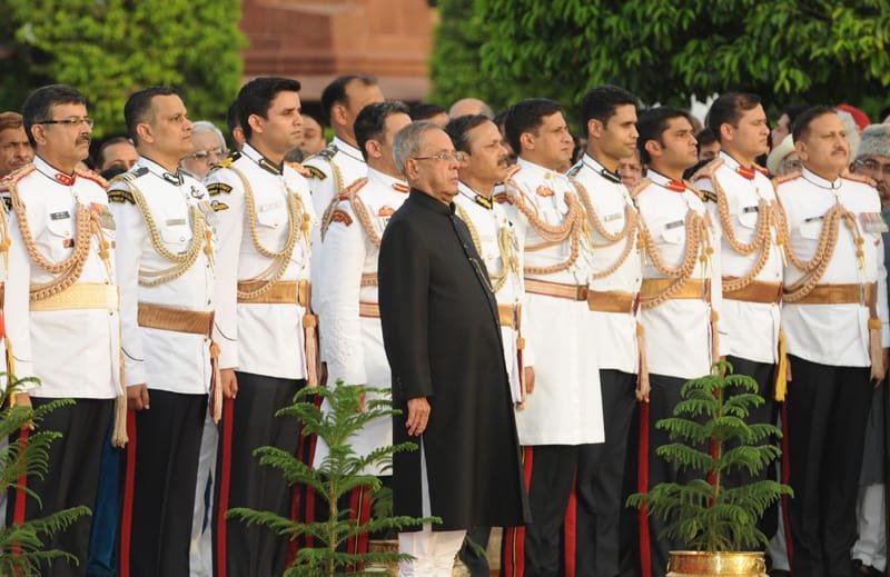 The President, Shri Pranab Mukherjee during the ‘At Home’ function, organised…
