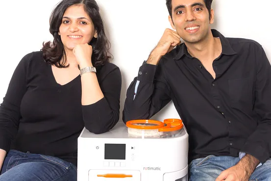 FIRST CHAPATI MAKER ROBOT INVENTED BY NRI HITS US MARKET