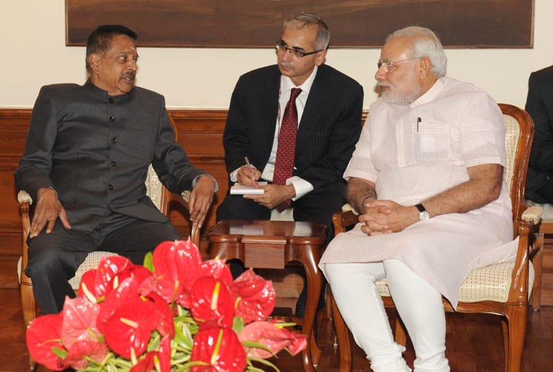 The Minister of Natural Resources, Malaysia, Mr. Datuk Seri G. Palanivel calls on…
