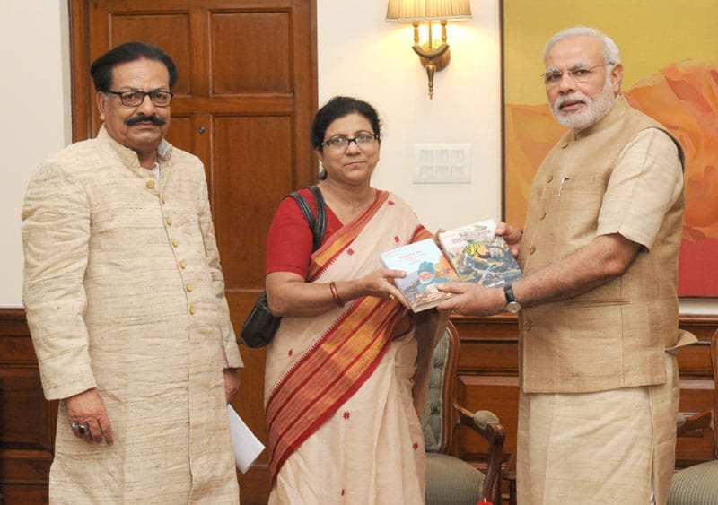 The Eminent Sanskrit Scholar, Dr. Naheed Abidi calls on the Prime Minister, …