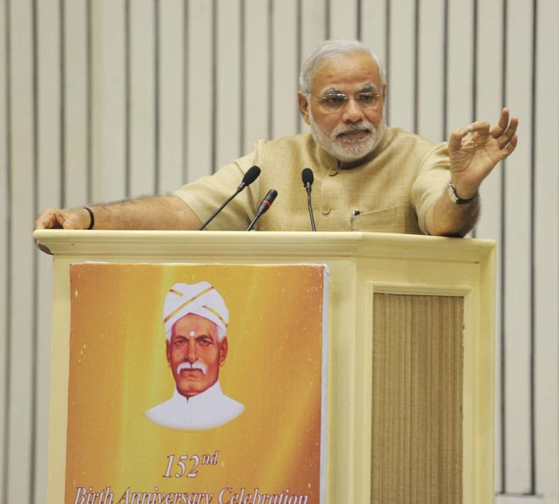 The Prime Minister, Shri Narendra Modi addressing at the 152nd …