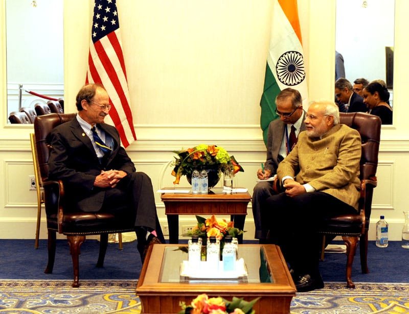 The Prime Minister, Shri Narendra Modi meeting the Director, US National...