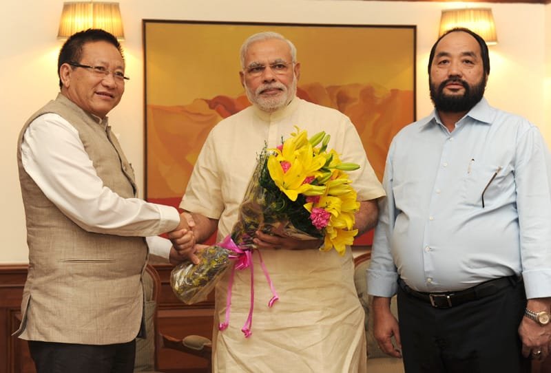 The Chief Minister of Nagaland, Shri T. R. Zeliang calls on the Prime Minister,…