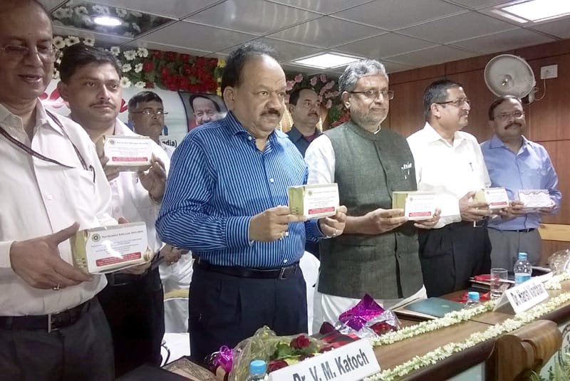 The Union Minister for Health and Family Welfare, Dr. Harsh Vardhan launching…