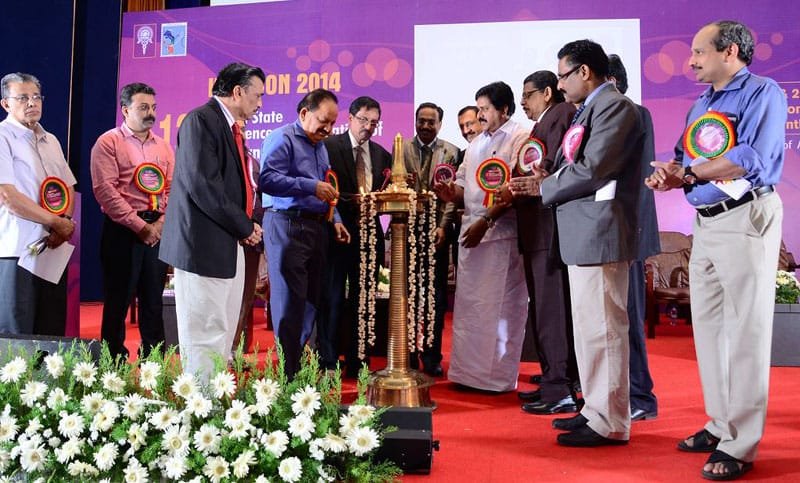 The Union Minister for Health and Family Welfare, Dr. Harsh Vardhan lighting...