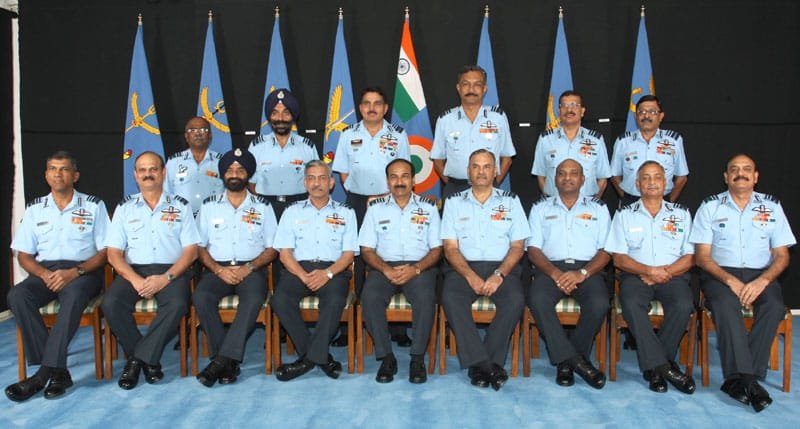 The Chief of the Air Staff, Air Chief Marshal Arup Raha with the ...