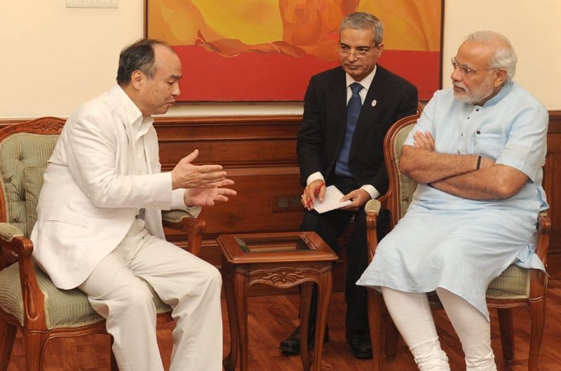 The Chairman and CEO of SoftBank Corporation, Japan, Mr. Masayoshi Son …