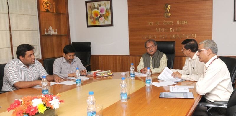 The Union Minister for Mines, Steel and Labour & Employment, Shri Narendra …